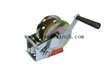 چین 1200lbs / 550kg تریلر دست دستی Winch A3 تجهیزات بالابری فولاد نرم نرم لاستیک دست تامین کننده